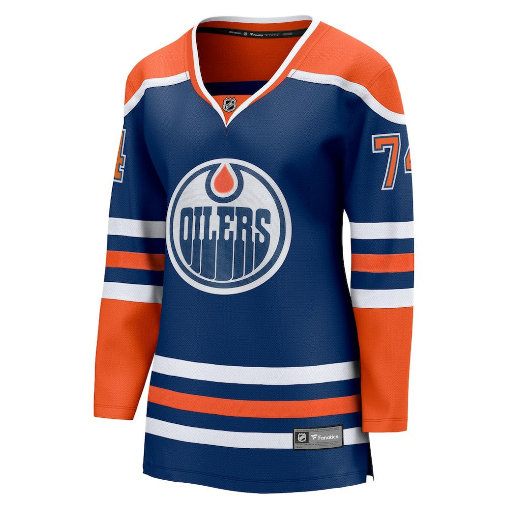 Stuart Skinner Edmonton Oilers Fanatics Women's Home Breakaway Player Jersey - Royal - NHL