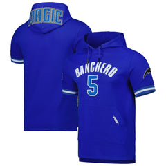 Paolo Banchero Orlando Magic Pro Standard Name & Number Short Sleeve Pullover Hoodie Royal - NBA