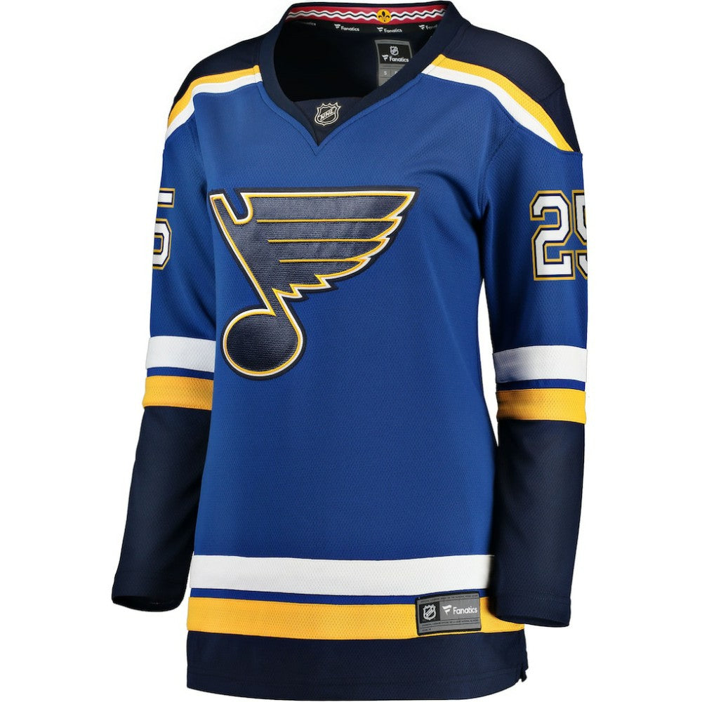 Jordan Kyrou St. Louis Blues Fanatics Women's Home Breakaway Player Jersey - Blue - NHL