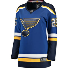 Jordan Kyrou St. Louis Blues Fanatics Women's Home Breakaway Player Jersey - Blue - NHL