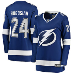 Zach Bogosian Tampa Bay Lightning Fanatics Women's Home Breakaway Player Jersey - Blue - NHL