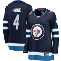 Neal Pionk Winnipeg Jets Fanatics Women's Home Breakaway Player Jersey - Navy - NHL