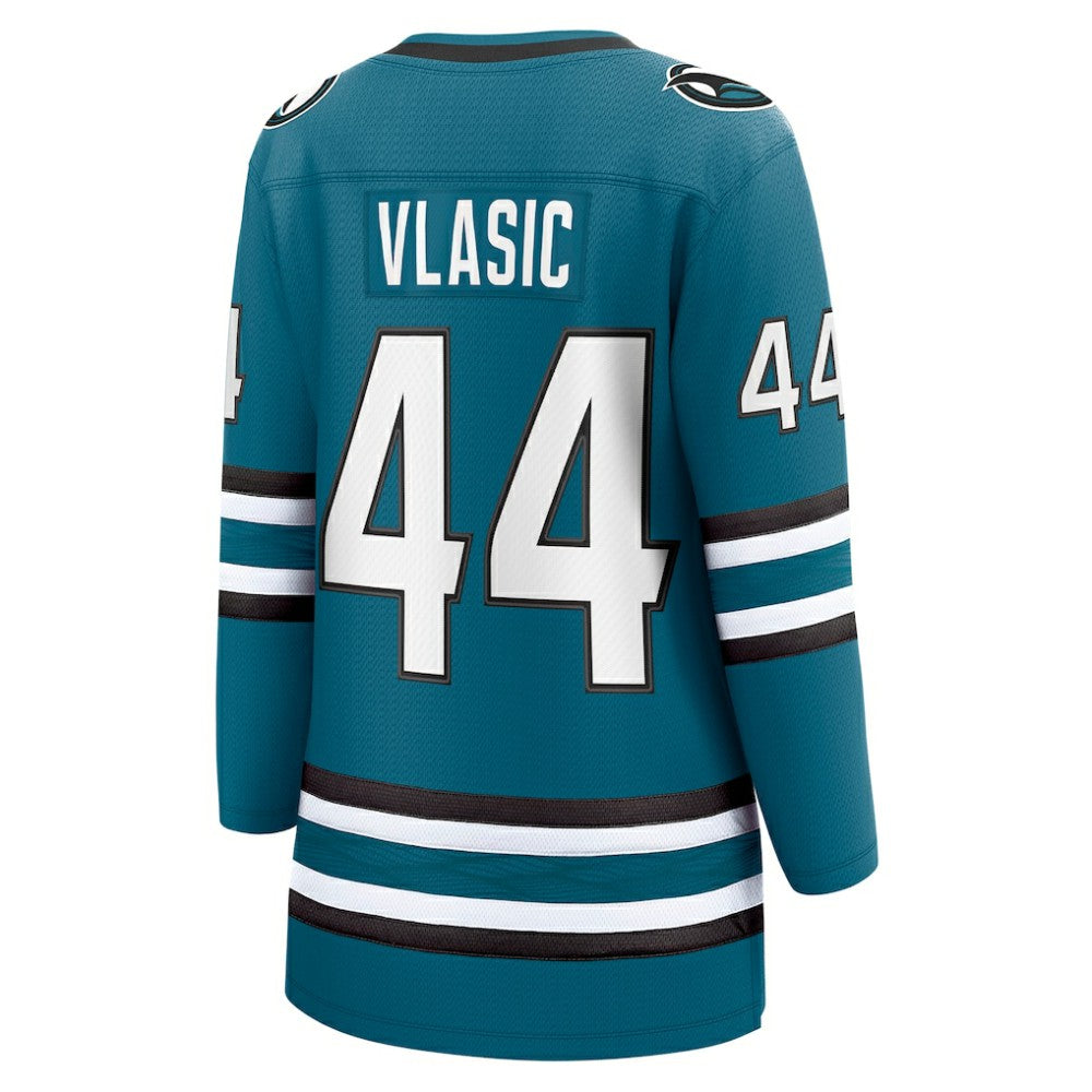 Marc-Edouard Vlasic San Jose Sharks Fanatics Women's Home Breakaway Player Jersey - Teal - NHL
