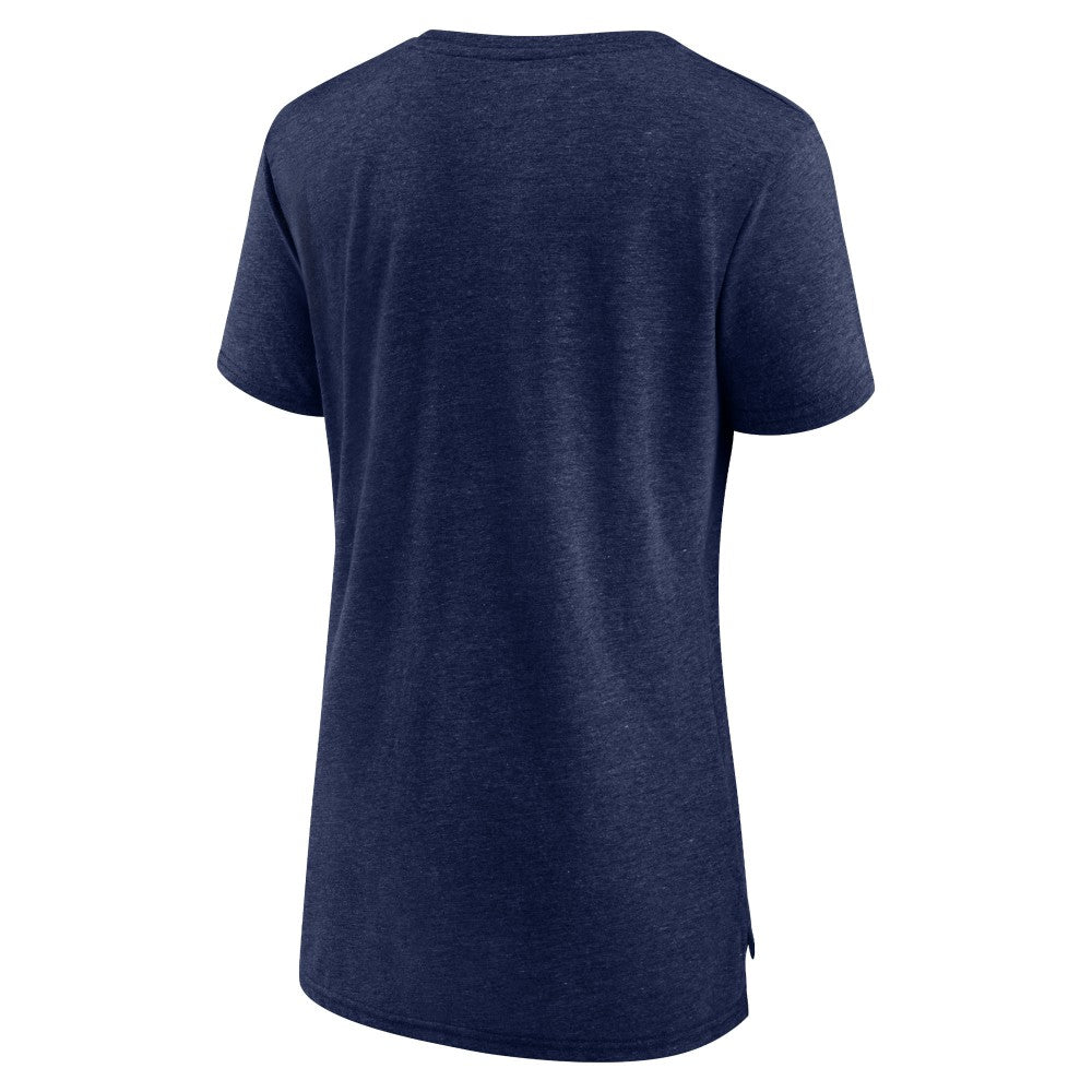 Cleveland Guardians Women's Official Wordmark Tri-Blend T-Shirt - MLB