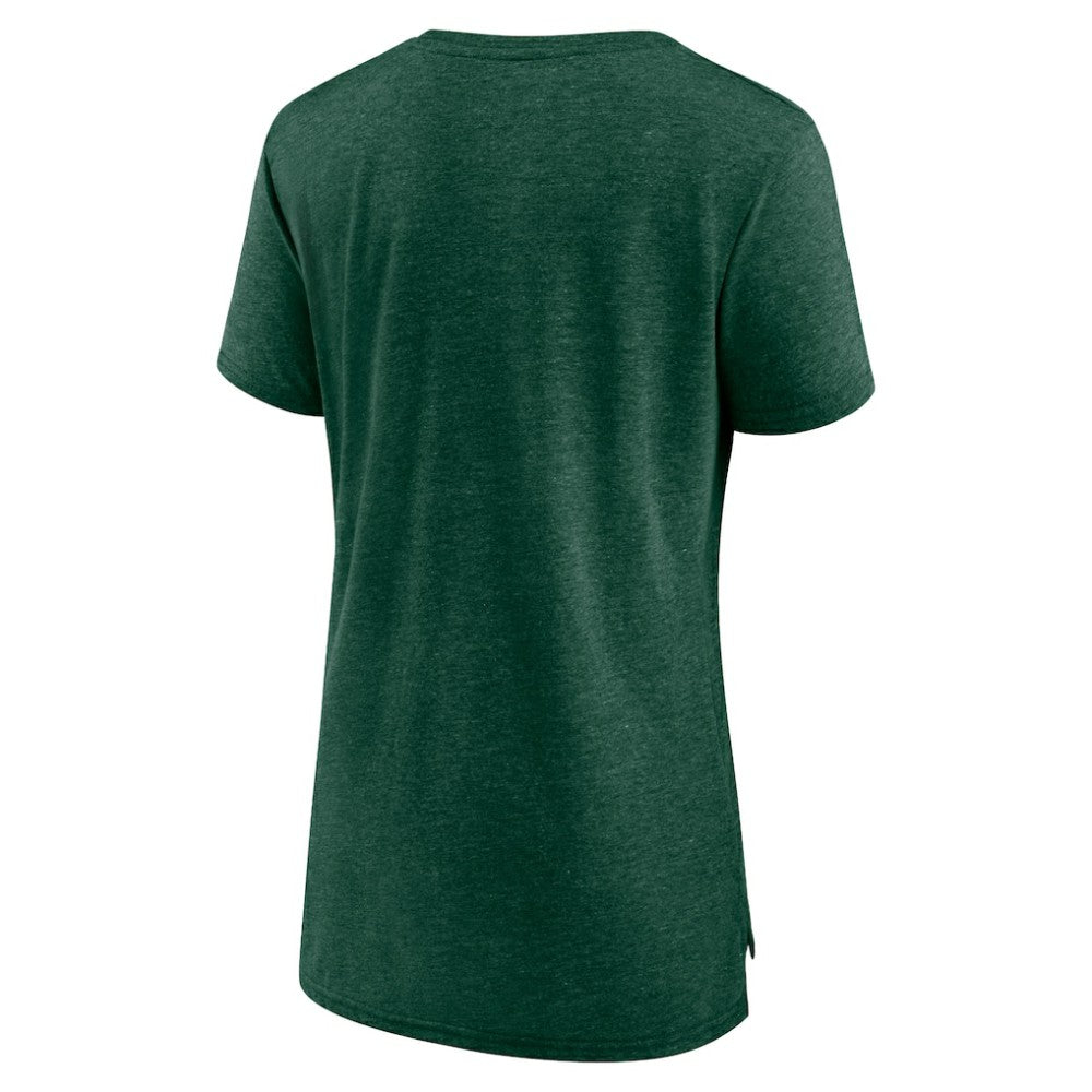 Athletics Women's Official Wordmark Tri-Blend T-Shirt - MLB