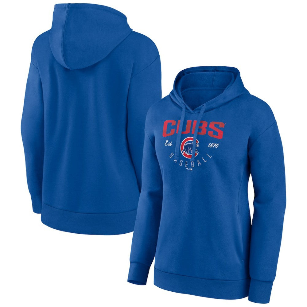 Chicago Cubs Women's Team Live For It Pullover Hoodie - MLB
