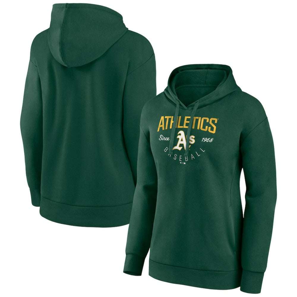 Oakland Athletics Women's Live For It Pullover Hoodie - MLB