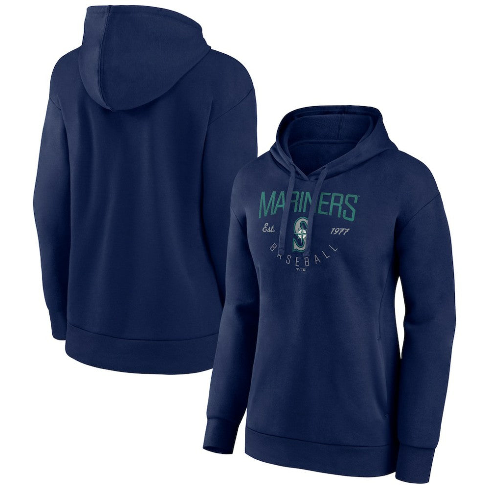 Seattle Mariners Women's Team Live For It Pullover Hoodie - MLB