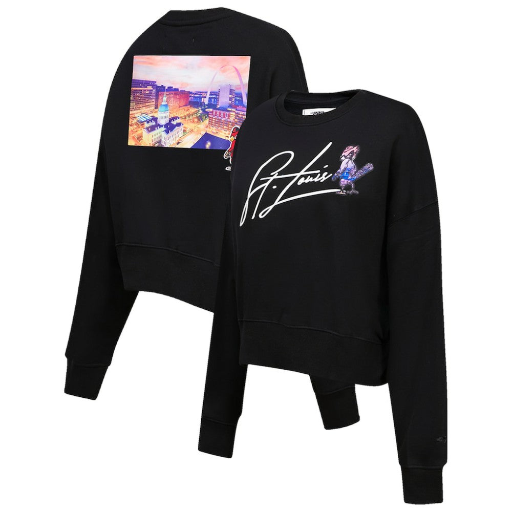 St. Louis Cardinals Pro Standard Women's City Scape Pullover Sweatshirt - MLB