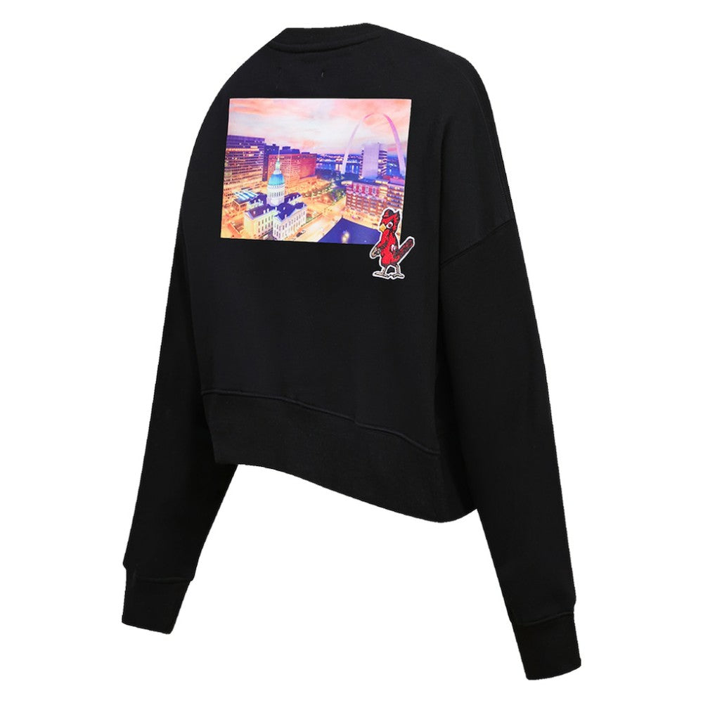 St. Louis Cardinals Pro Standard Women's City Scape Pullover Sweatshirt - MLB