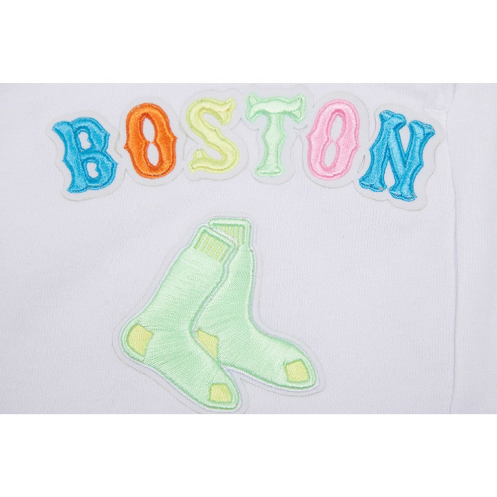 Boston Red Sox Pro Standard Women's Washed Neon Shorts - MLB