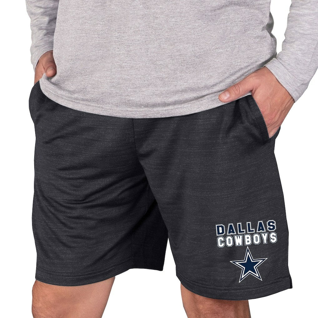 Dallas Cowboys Concepts Sport Bullseye Knit Jam Shorts Charcoal | NFL