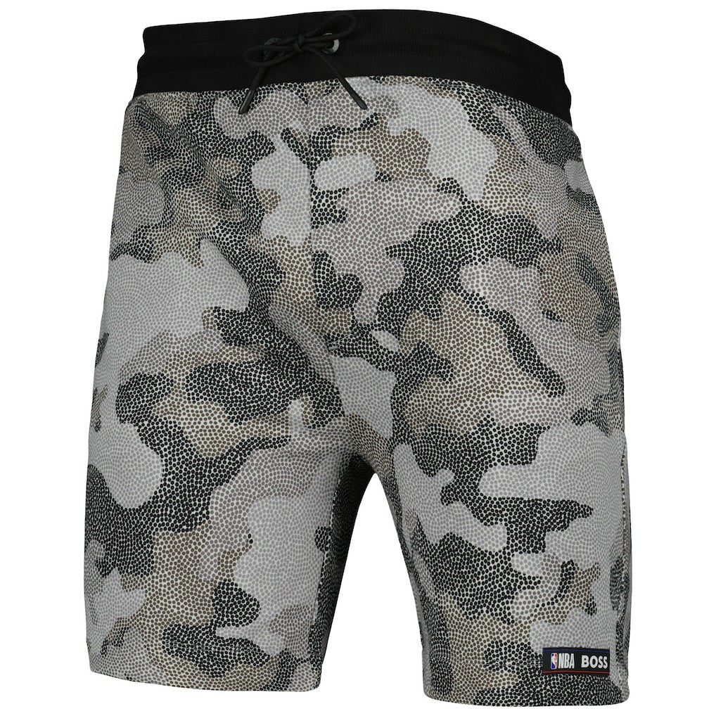 Chicago Bulls NBA x Hugo Boss Slam Camo Shorts Black - NBA