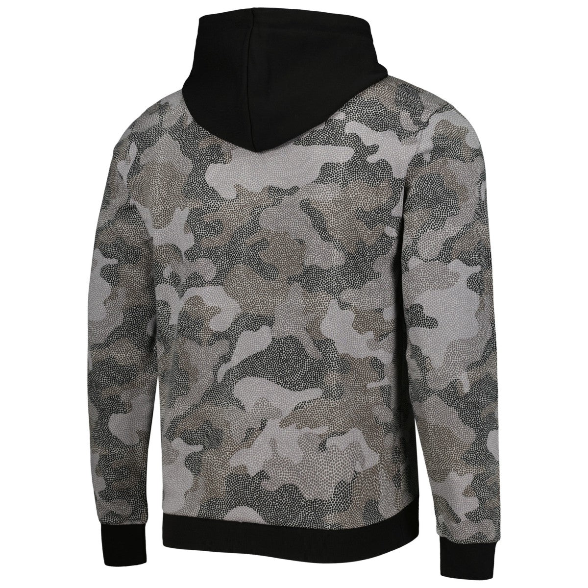 New York Knicks Hugo Boss Camo Pullover Hoodie Black - NBA