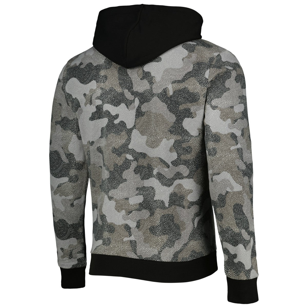 Toronto Raptors Hugo Boss Camo Pullover Hoodie Black - NBA
