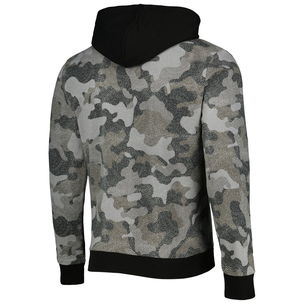 Toronto Raptors Hugo Boss Camo Pullover Hoodie Black - NBA