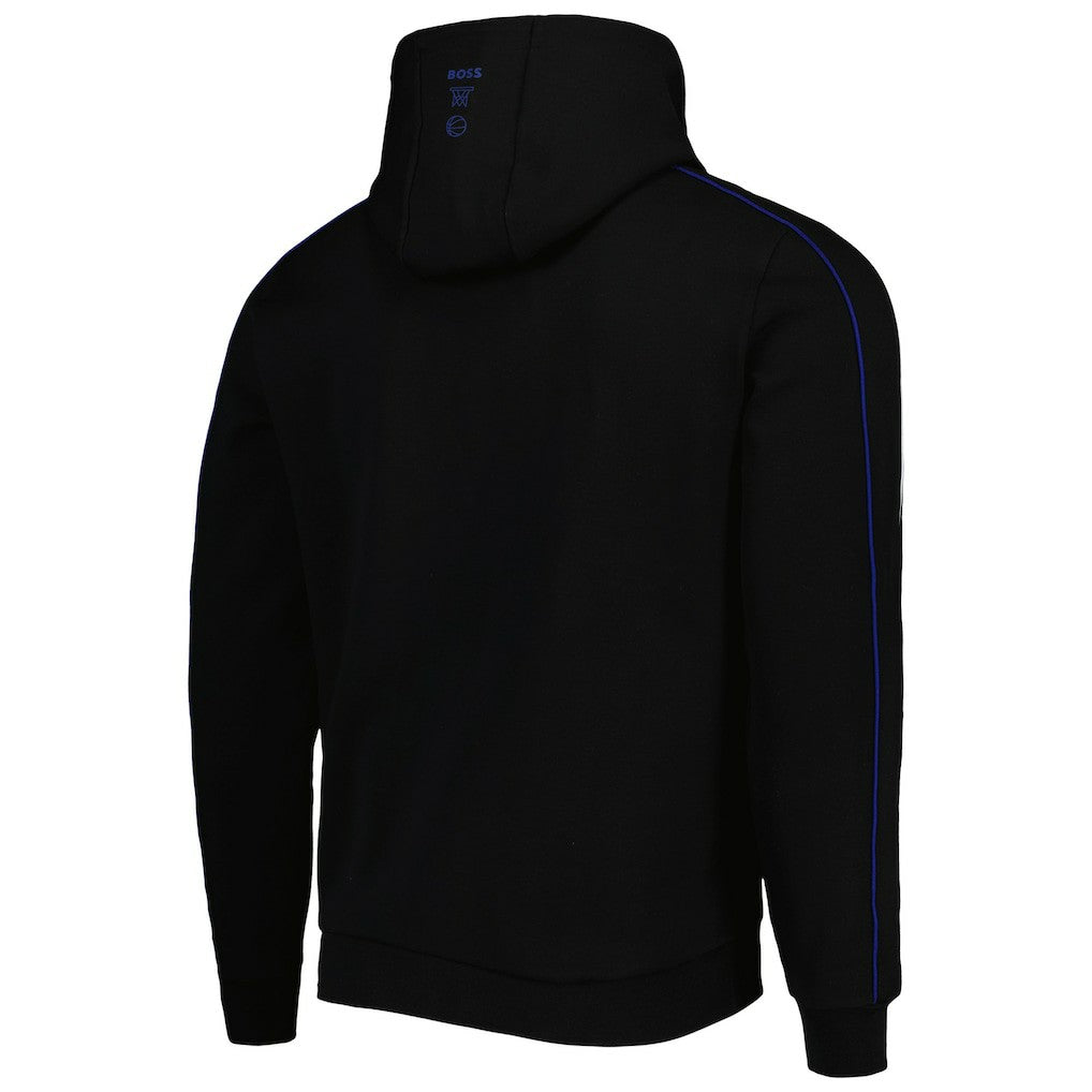 Philadelphia 76ers NBA x Hugo Boss Team Bounce Tri-Blend Pullover Hoodie Black - NBA