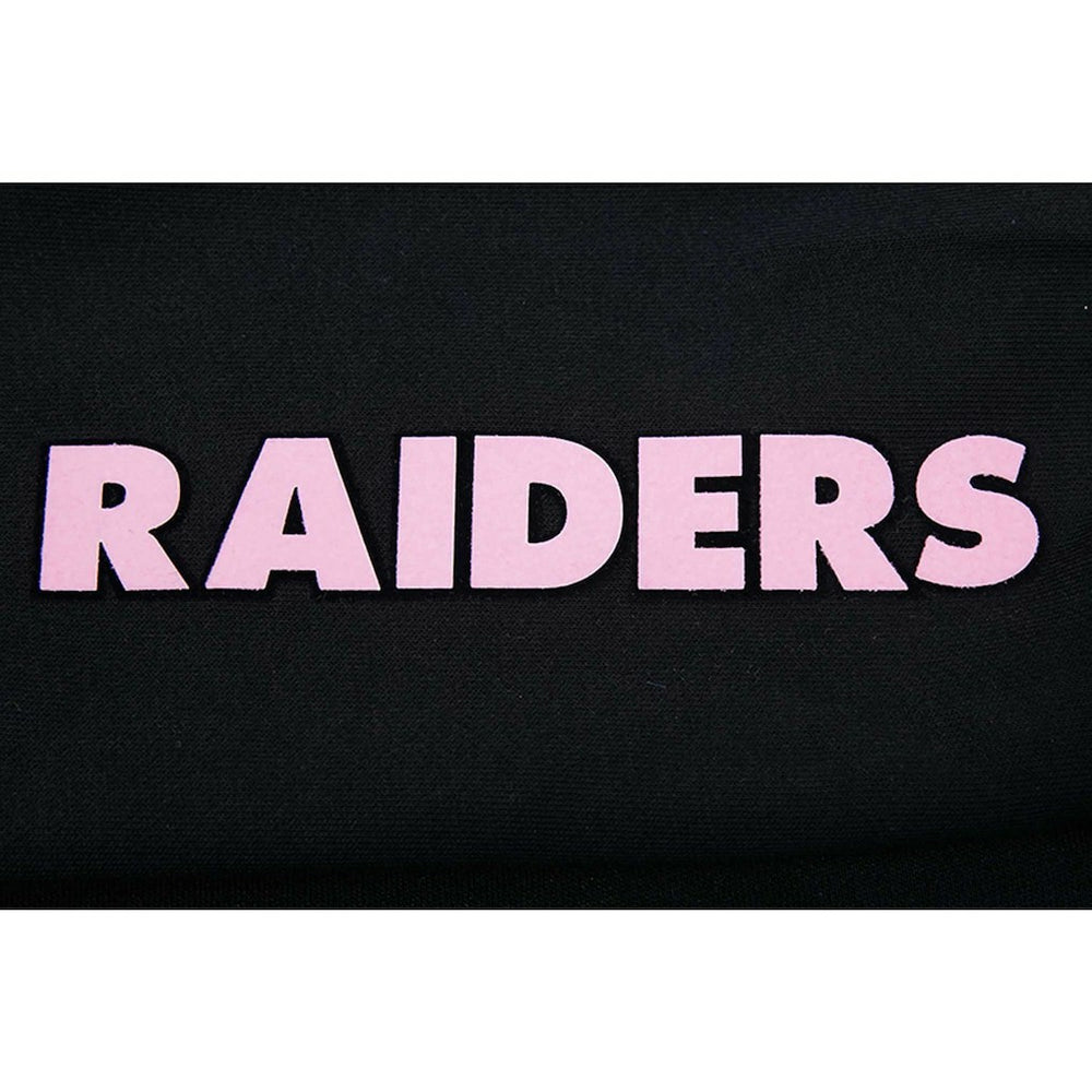 Las Vegas Raiders Pro Standard Women's Neon Fleece Pullover Hoodie Black | NFL