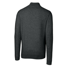 Indianapolis Colts Cutter & Buck Throwback Logo Lakemont Tri-Blend Big & Tall Quarter-Zip Pullover Sweater Heather Charcoal | NFL