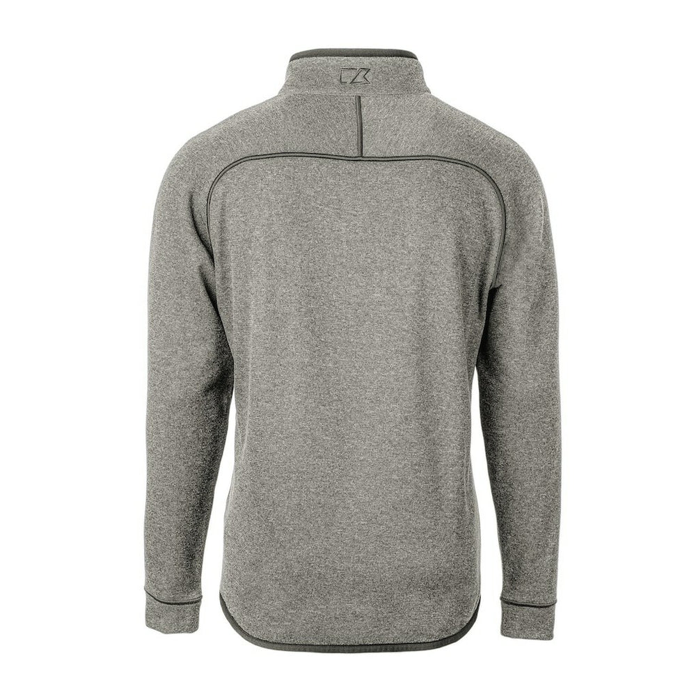 Indianapolis Colts Cutter & Buck Mainsail Sweater-Knit Big & Tall Half-Zip Pullover Jacket Heather Gray | NFL