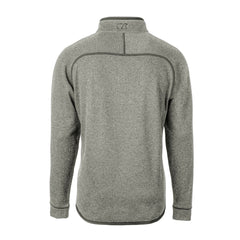 Detroit Lions Cutter & Buck Mainsail Sweater-Knit Big & Tall Half-Zip Pullover Jacket Heather Gray | NFL