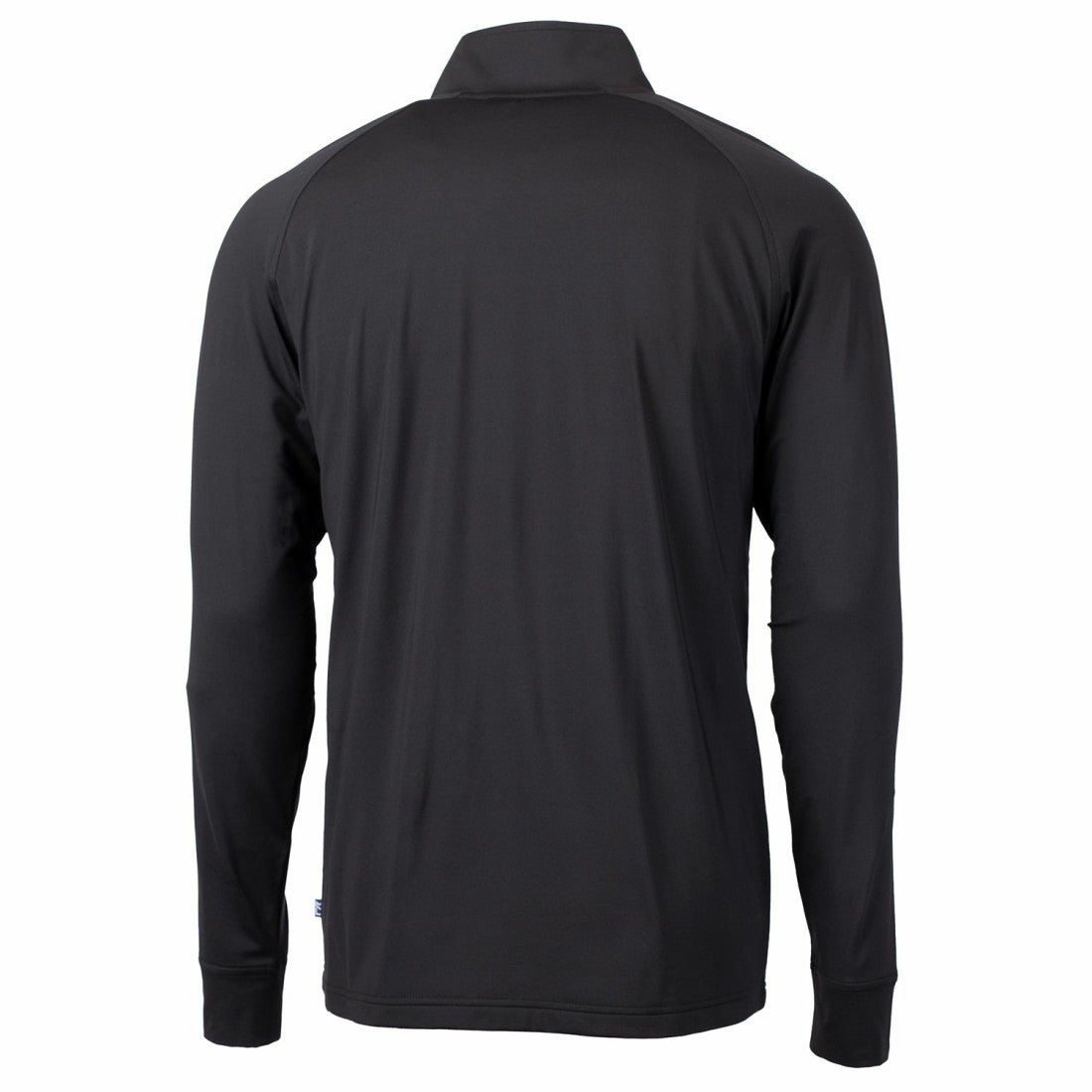 Tampa Bay Buccaneers Cutter & Buck Adapt Eco Knit Stretch Recycled Quarter-Zip Throwback Pullover Top Black | NFL