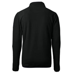 New Orleans Saints Cutter & Buck Throwback Eco Sherpa Fleece Quarter-Zip Pullover Jacket Black | NFL