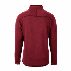 Tampa Bay Buccaneers Cutter & Buck Mainsail Sweater-Knit Half-Zip Pullover Jacket Red | NFL