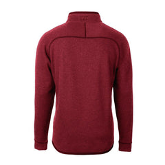 San Francisco 49ers Cutter & Buck Mainsail Sweater-Knit Half-Zip Pullover Jacket Scarlet | NFL