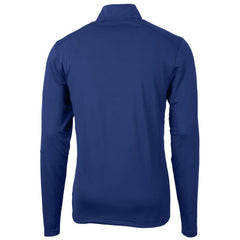 Buffalo Bills Cutter & Buck Throwback Logo Virtue Eco Pique Recycled Quarter-Zip Pullover Top Royal | NFL