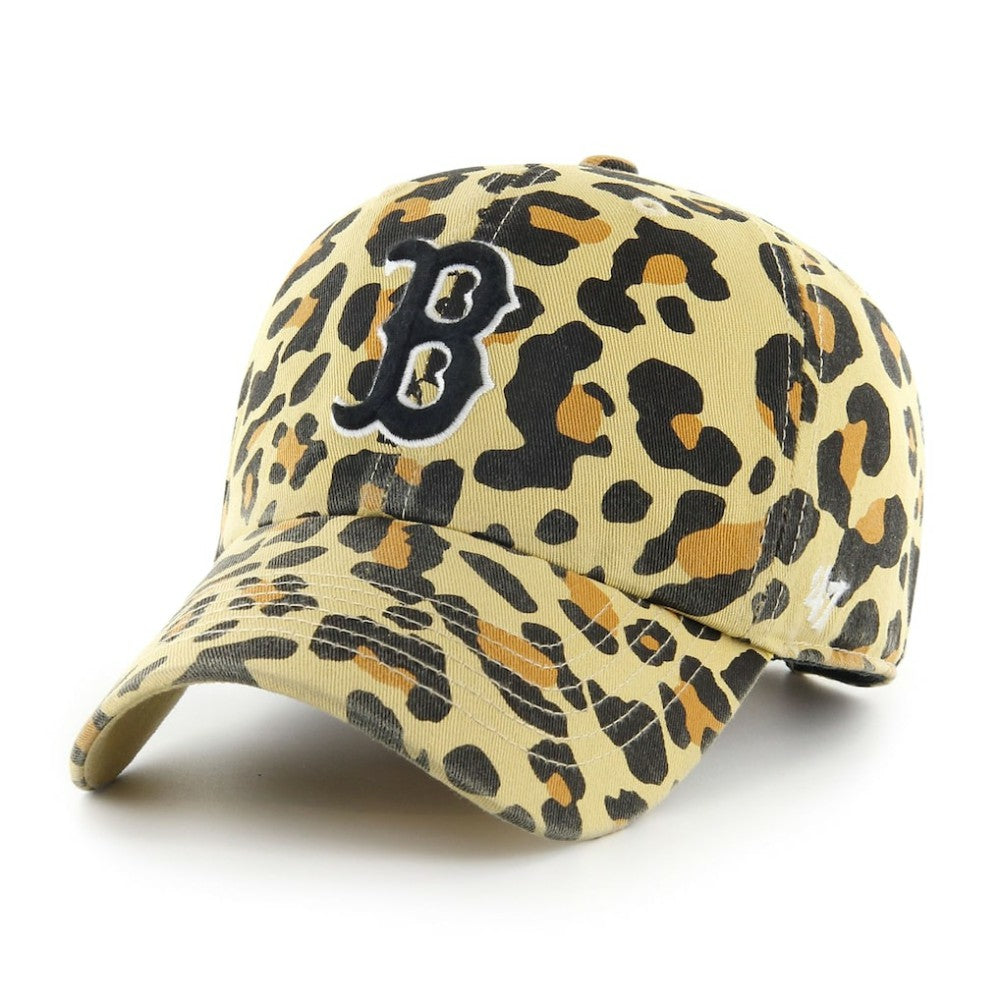 Boston Red Sox '47 Women's Primary Team Logo Clean Up Adjustable Hat – Tan Hats - MLB