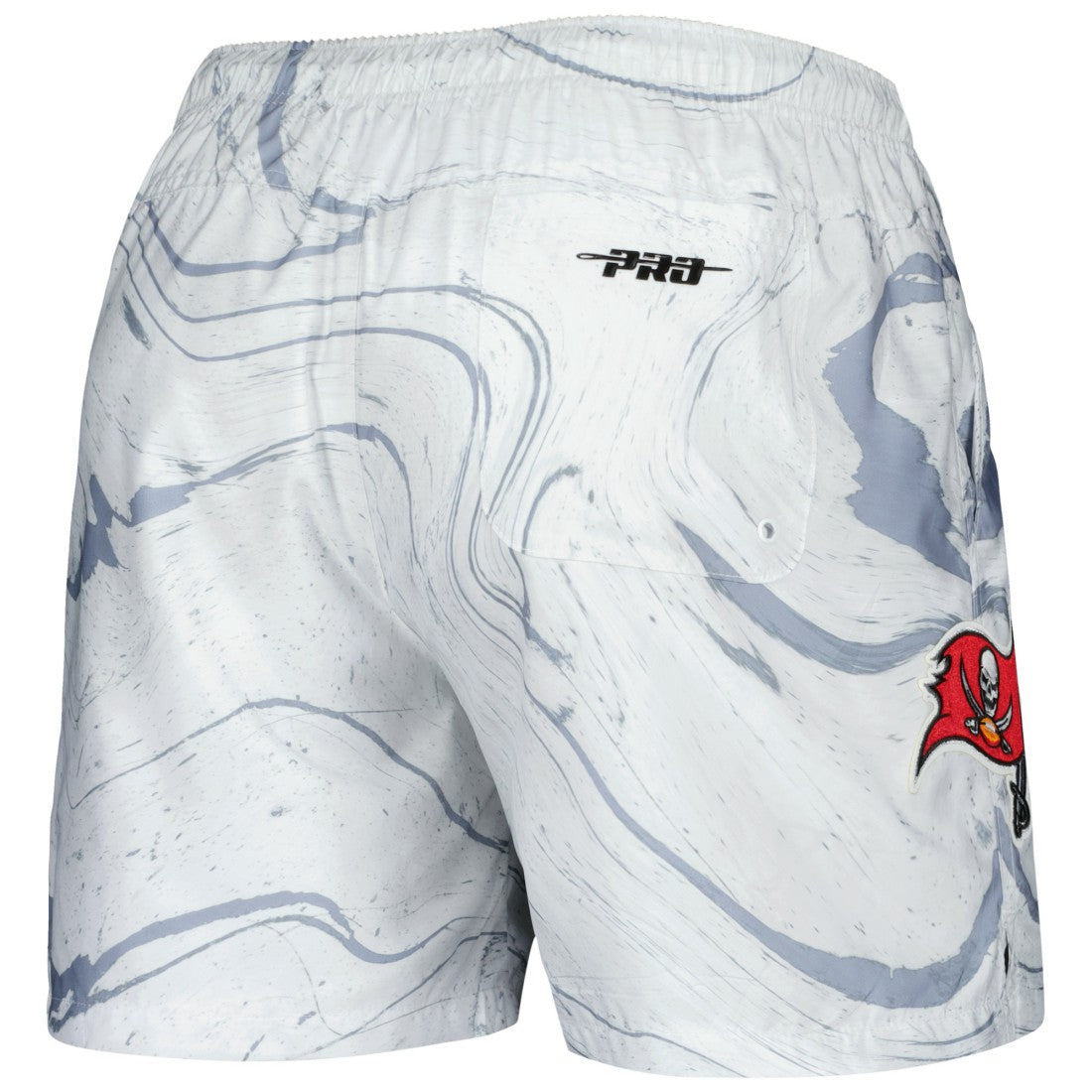 Tampa Bay Buccaneers Pro Standard Allover Marble Print Shorts White | NFL