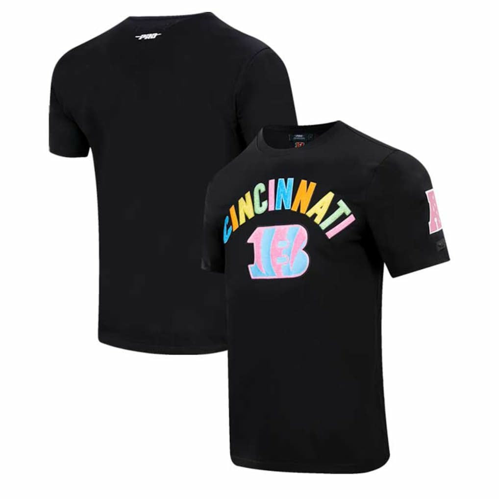 Cincinnati Bengals Pro Standard Neon Graphic T-Shirt Black | NFL