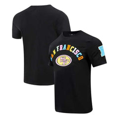 San Francisco 49ers Pro Standard Neon Graphic T-Shirt Black | NFL