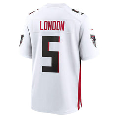 Drake London Atlanta Falcons Away Game Player Jersey White | Nike for Sale