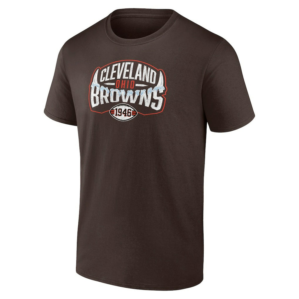 Cleveland Browns Open Receiver T-Shirt Brown | NFL