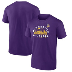 Minnesota Vikings Route Runner T-Shirt Purple | NFL