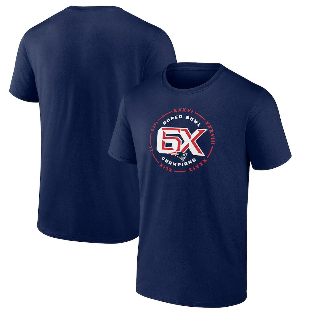New England Patriots Open Receiver T-Shirt Navy | NFL
