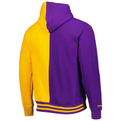 Los Angeles Lakers Hardwood Classics Split Pullover Hoodie Purple/Gold - NBA
