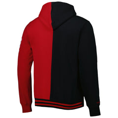 Miami Heat Hardwood Classics Split Pullover Hoodie Black/Red - NBA