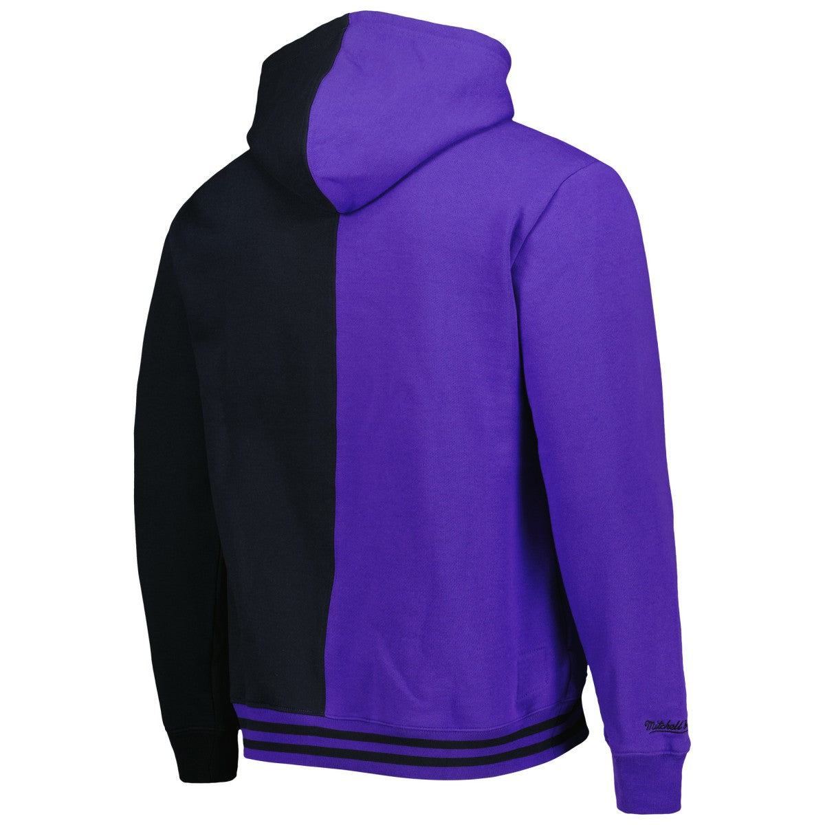 Phoenix Suns Hardwood Classics Split Pullover Hoodie Purple/Black - NBA