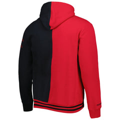 Portland Trail Blazers Hardwood Classics Split Pullover Hoodie Red/Black - NBA