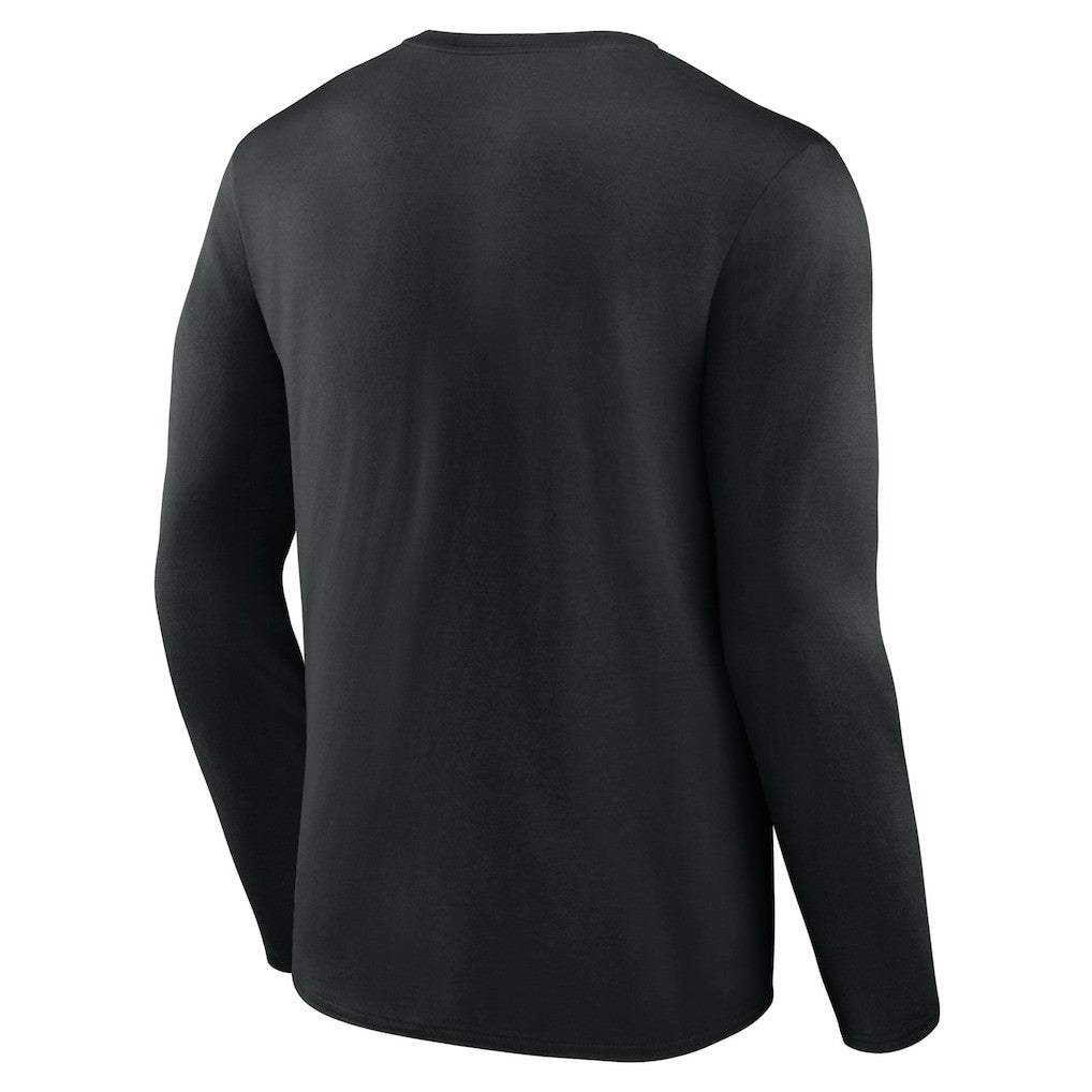 Boston Celtics Gradient Logo Long Sleeve T-Shirt Black - NBA