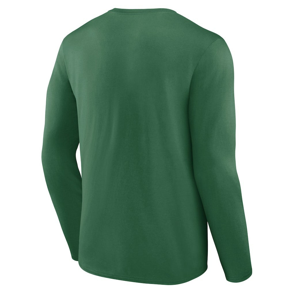 Boston Celtics Gradient Logo Long Sleeve T-Shirt Kelly Green - NBA