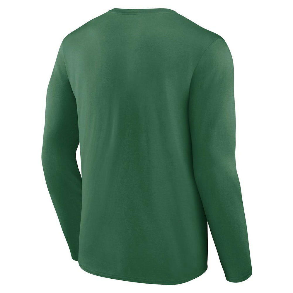 Boston Celtics Gradient Logo Long Sleeve T-Shirt Kelly Green - NBA