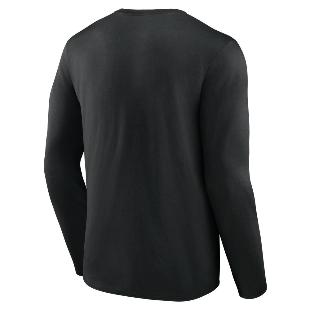 Portland Trail Blazers Gradient Logo Long Sleeve T-Shirt Black - NBA