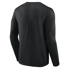 Sacramento Kings Gradient Logo Long Sleeve T-Shirt Black - NBA