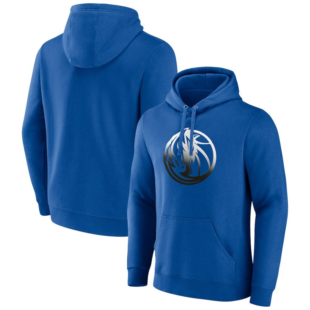 Dallas Mavericks Gradient Logo Pullover Hoodie Blue - NBA