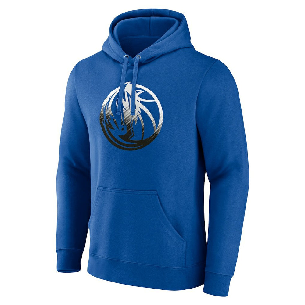 Dallas Mavericks Gradient Logo Pullover Hoodie Blue - NBA