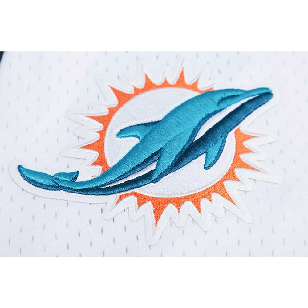 Tyreek Hill Miami Dolphins Pro Standard Mesh Baseball Button-Up T-Shirt White | NFL